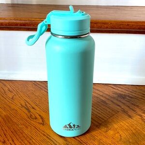 Hydrapeak 32oz Sport Insulated Water Bottle-Straw or Chug Lid Leak & Spill Proof
